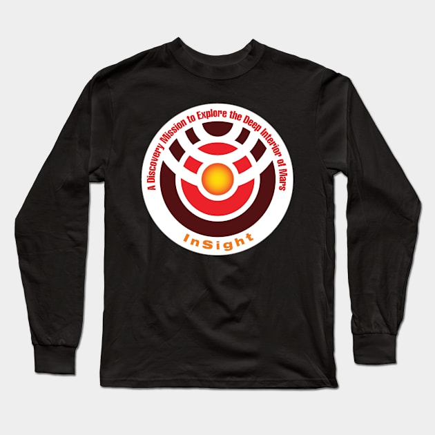 InSight Program Logo Long Sleeve T-Shirt by Spacestuffplus